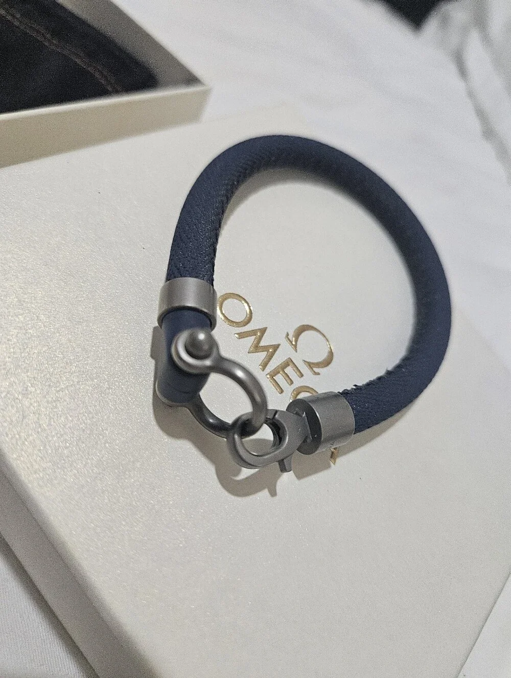 omega aqua sailing bracelet titanium men
